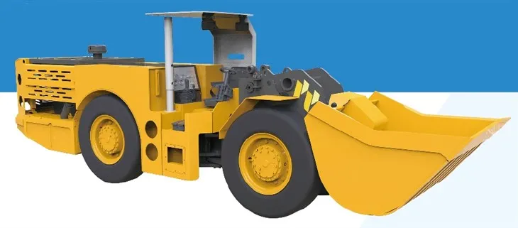 1 m3 földalatti bányászati ​​kaparó